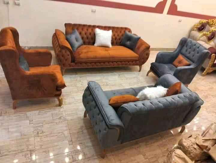 أنتبااااه إلى لأسعار 
ال١٠ مقعد   650
ال٨ مقعد  550
ال٧مقعد 500
ال٥مقعد  390
توصيل داخل بغداد  مجانا 

والي يريد سعرها 50طبله قياس 40/40

صنع مشتركي تركي والتجميع عراقي  
أحدث التصاميم الفنية 
🖍الشغل حسب طلبكم من ناحية اختياركم الالوان وعدد المقاعد 
⭕️مواصفات العمل 
♦️اسفنج ضغط عالي مميز اول 
⭕️ الخشب المقعد بلوك  اضافه الى  (چام) روسي 
♦️انج في انجين *لجميع انحاء وزوايه  التخم 

⭕️القماش
♦️درجه اولى جاكور 
🔻وتربروف   و كتان اضافه 50

❇️قياسات القنفات ❇️
190سم  القنفه الكبيرة ام ثلاث مقاعد 
150 سم القنفه الوسط ام مقعدين 
75 سم  الكرسي. 
🌹🌹🌹🌹
جميع الالوان متوفره
توصيل مجاني داخل بغداد

يتوفر جميع الالوان 
لا تدفع المبلغ اذا  اجاك يختلف عن الصوره

التوصيل بغداد خلال ثلاث ايام  
للحجز ارسل
الصورة 
والاسم 
ورقمين موبايل 
والعنوان
على الخاص المحمودية, بابل


**إذا كنت صاحب هذا الإعلان وتريد حذفه لأي سبب، رجاءا أرسل رسالة إلى الدعم الفني**