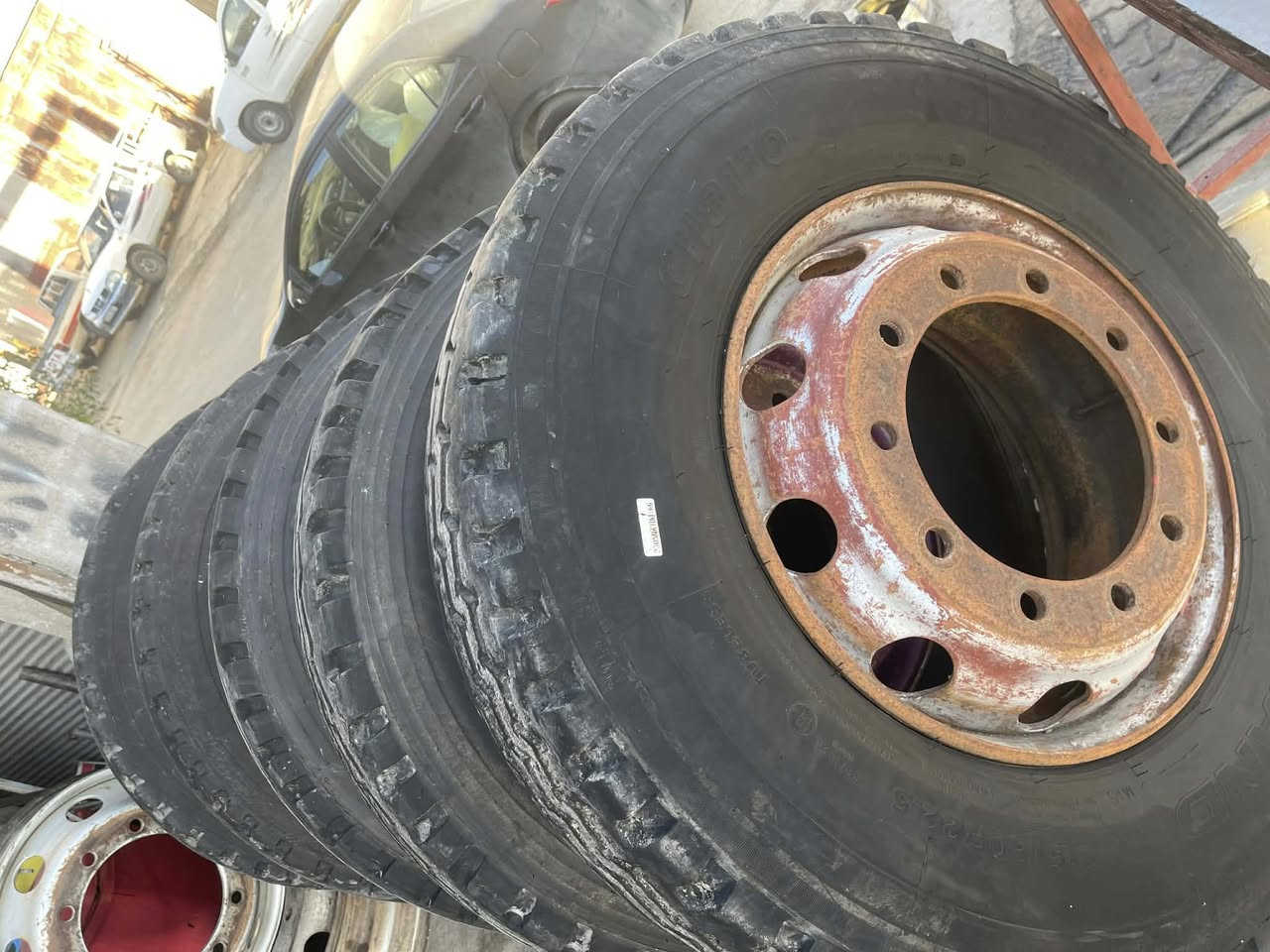 تایەی ڕێوی ۱۱
تایەی ۲۲،٥ _۳۱٥
بۆ فرۆشتن لە سلێمانی 
٠۷۷۱۹٤۷۱۱۷٤
٠۷٥٠۳٠٠۳۸٥۱


**إذا كنت صاحب هذا الإعلان وتريد حذفه لأي سبب، رجاءا أرسل رسالة إلى الدعم الفني**