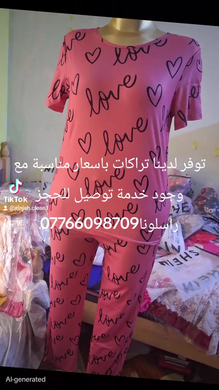 السلام عليكم ابيع انواع من الملابس النساءية وملابس باسعار مناسبة للحجز راسلونا*********** يوجد توصيل مجاني#
