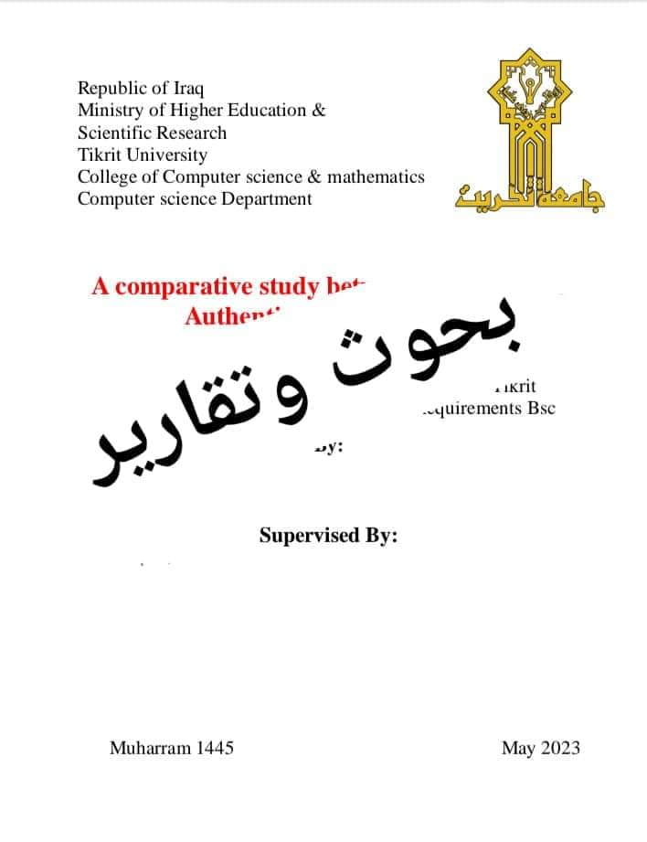 محتاج بحث تخرج؟ او تقرير ؟ 
يمك رسالة وحاير منين تبدي بالكتابه؟
مصادر رسالتك او اطروحتك مامتوفره ؟ 
تريد تعرف نسبة استلال بحثك او رسالتك او اطروحك ؟ 
الاستلال عالي يمك وحاير بيه ؟ 
الذكاء الاصطناعي نسبة استلاله عاليه؟ 
بحثك عليه تعديلات من المشرف؟
ناقشت ببحثك ومارضوا اللجنه عليه ؟
كتبت بحثك بخط يد ورايد تحوله طباعة ؟

👆 عندك كل هاي المشاكل ومحتار وين تروح .. ؟

الحل يمنا ! مكتبنا بالخدمة لا تروح ولا تجي ((نتعامل بالزين كاش او ماستر كارد))دزلنا تفاصيل كاملة نشتغله الك وبدون مقدمة .

ماعليك سوى تراسلنا ع الصفحة او واتساب او تتصل وتعطينا التفاصيل .... اسعارنا جدا مناسبة ودقة بالعمل وشرط القبول .

***********
‏ https://www.facebook.com/share/p/4PEnLvPKTT7YHGEE/?mibextid=oFDknk
