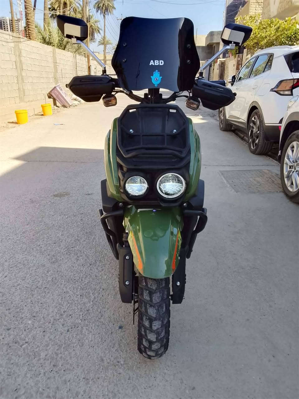 السلام عليكم دراجه شحن جبلي اباجي ٦بطاريات مكفوله كفاله عامه السعر1100وبيه مجال رقمي ***********
