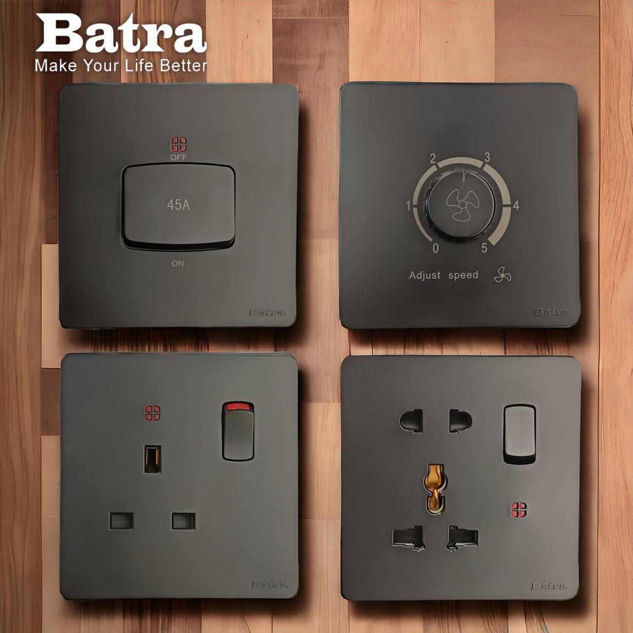 🏠 جدد أناقة بيتك مع لمسة "بترى" الساحرة! ✨
لأن التفاصيل هي اللي تصنع الفارق.. شركة Batra تقدم لك الجيل الجديد من السويجات والبلكات اللي تجمع بين الفخامة العالمية و الأمان المطلق.

🌟 لماذا تختار منتجات Batra لبيتك؟
🎨 ألوان عصرية : (الذهبي الملكي، الرمادي الفاخر، والأسود المطفي والأبيض ) لتناسب أرقى الديكورات المودرن.
🛡️ أمان عالي : جميع المنتجات مصممة لتكون ضد الحرائق ومقاومة للاشتعال.
🔌 حلول ذكية : بلكات مزودة بمنافذ USB و Type-C لشحن موبايلك مباشرة وبسرعة.
⚙️ تنوع كامل : (سويجات إنارة، منظم سرعة مروحة، بلكات تكييف 45A، ومنافذ شبكة) - كل احتياجاتك بمكان واحد.
✅ ضمان حقيقي : ثقة تدوم لسنوات طويلة مع ضمان شركة بترى.

موقعنا 📍: ميسان ـ العمارة ـ حي الفاطمية ـ قرب تقاطع حي النداء وكيل شركة بترى 

 0774 078 4110 

تتوفر خدمة توصيل لكافة أنحاء العراق
