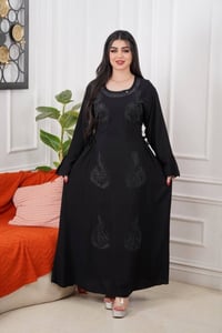 موسم محرم • دشاشة كلوش • مقاسات 2xL-5xL