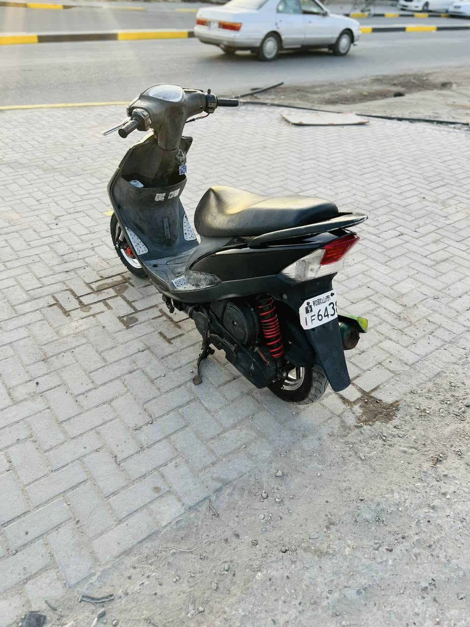 ‏سلام عليكم دراجة ماكس عدلة دراجة بلادية صالح أسبوعين من طالعة من الغربة مكينة ما مفتوحة كفالة دراجة كلها السعر بواحد كلها رقم واحد وكاني بصره جنينة رقمي ‎***********
