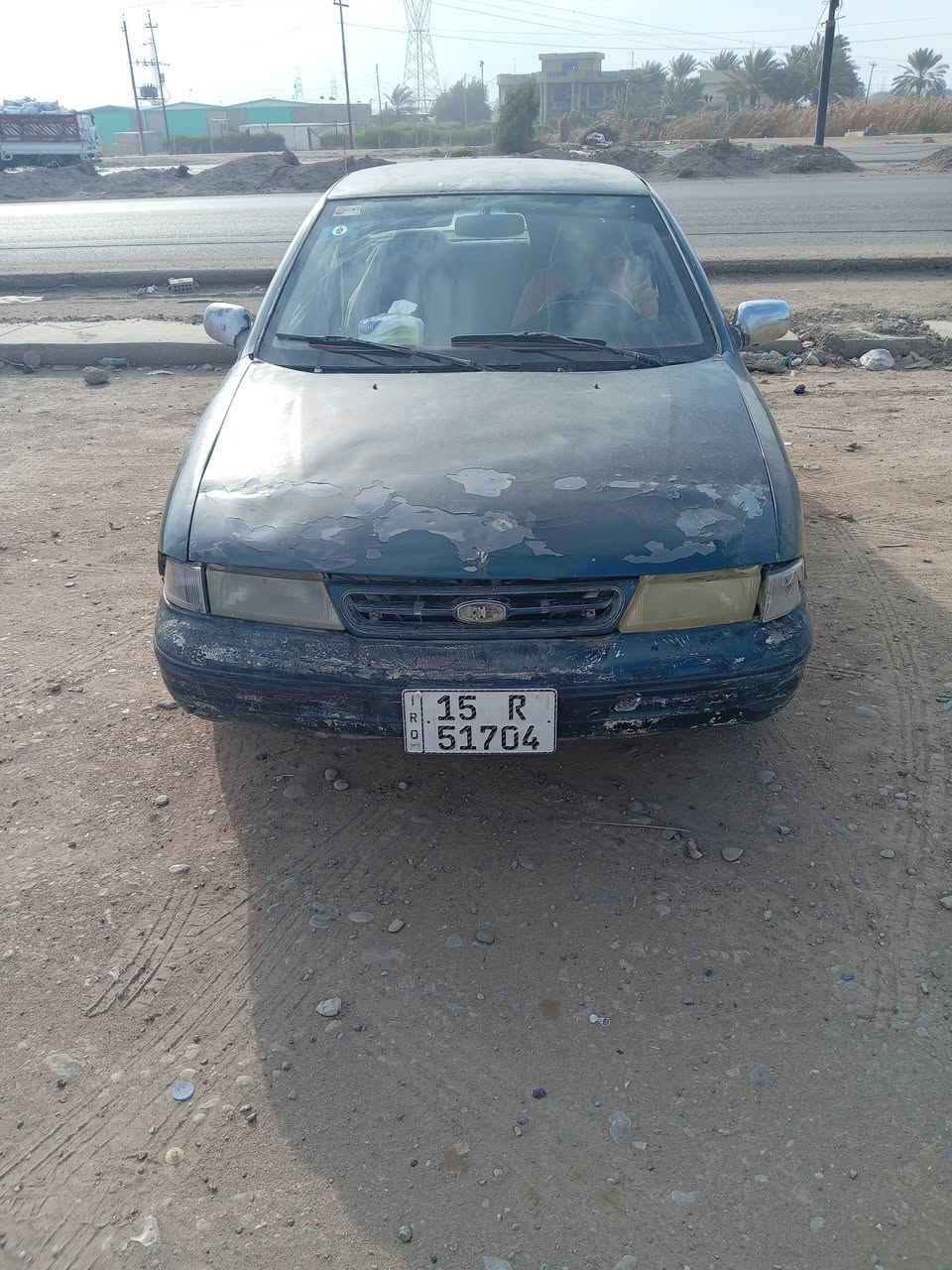 كيا سيفيا موديل 1994 اوتوماتيك مسكر رقم انبار  سياره مكانه بغداد محموديه *********** سعر 23 ورقه
