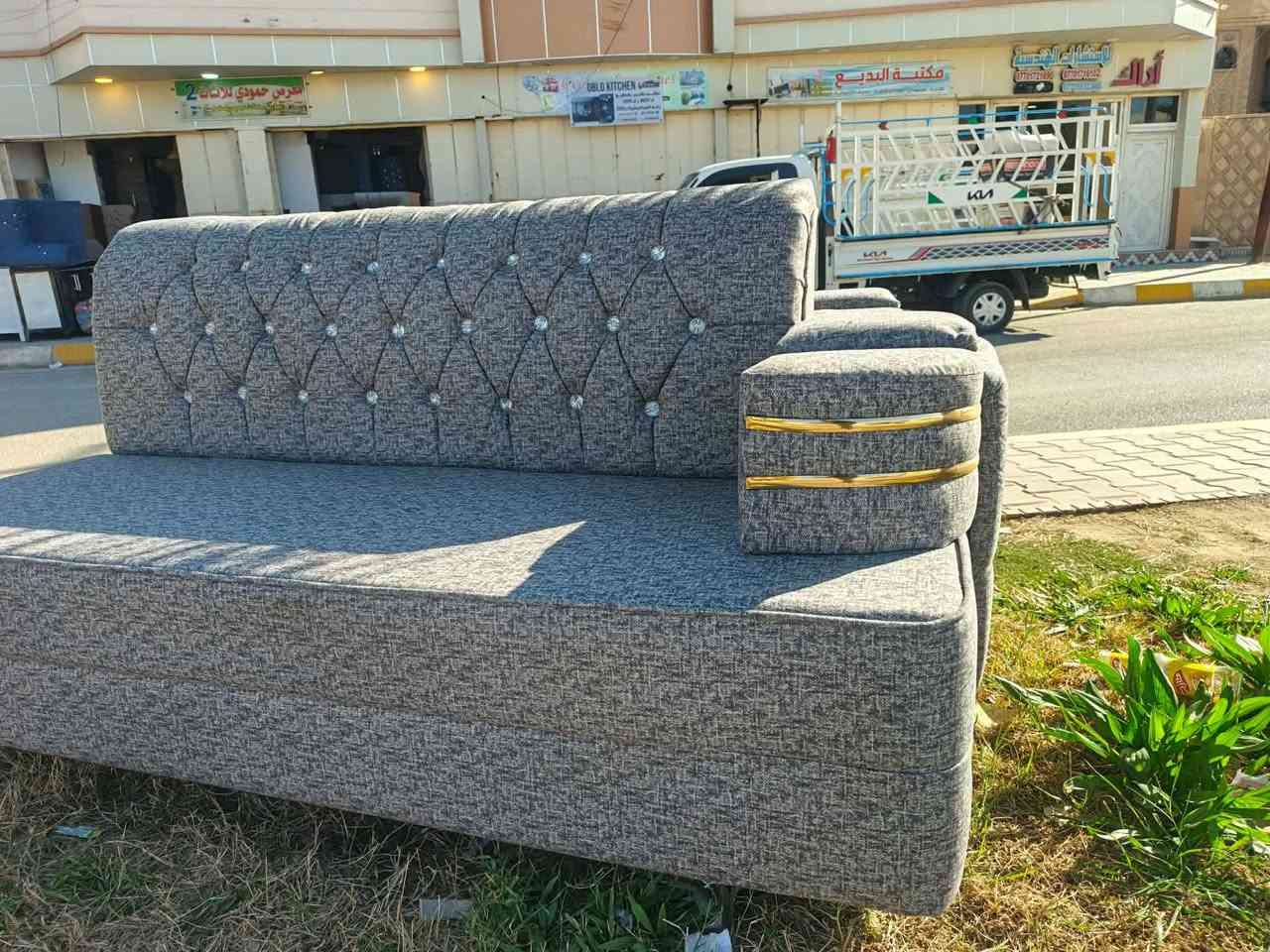 #معرض_حمودي_للاثاث#350الف__كل الوان #350_الف#
عرض خاص يوم واحد فقط
ديوان عراقي 11 نفر 5 قطع_7
جديد ومرتب بيع وشراء وتبديل
#معرض_حمودي_للاثاث 
 العنوان...... تكريت
 الزهور  خلف قاعه الشهيد ليث مقابل معهد الفنون الجميلة 
معرض حمودي
*********** اتصال او وتساب
*********** اتصال واتساب
