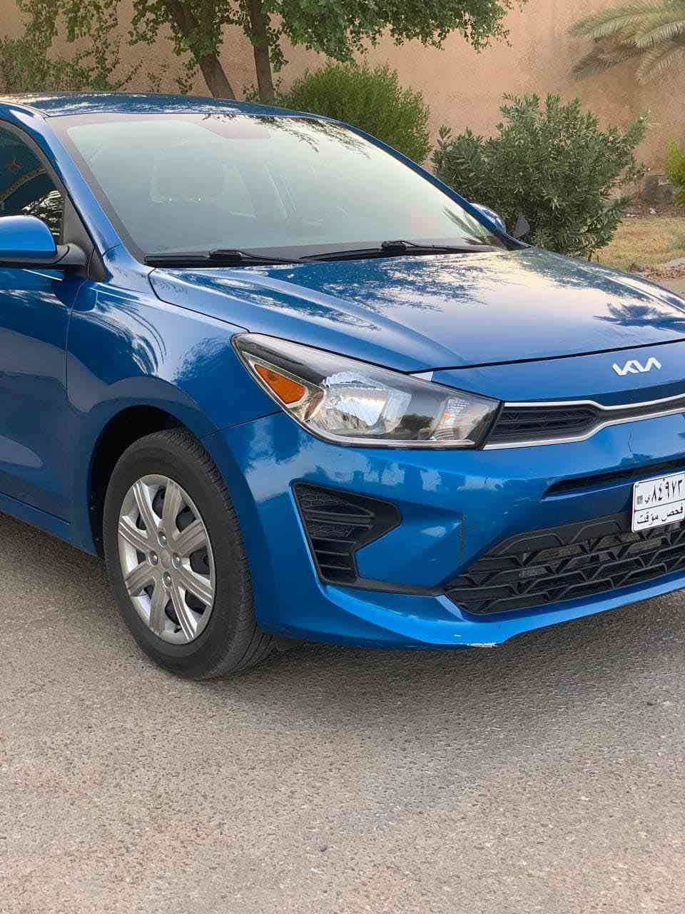 السلام عليكم للبيع كيا ريو موديل 22 فحص مؤقت ماشية 40 وبدون ايرباك تترقم جميع المحافظات وين ميعجبك كلين بيها بارد فقط 4 أصابع وصور الحادث موجودة الي يحب خاص ويدلل . والباقي كفاله عامه من كولشي لون مميز 127$ ملاحظه:- وين ميعجبك السونار وديها *********** @إشارة
