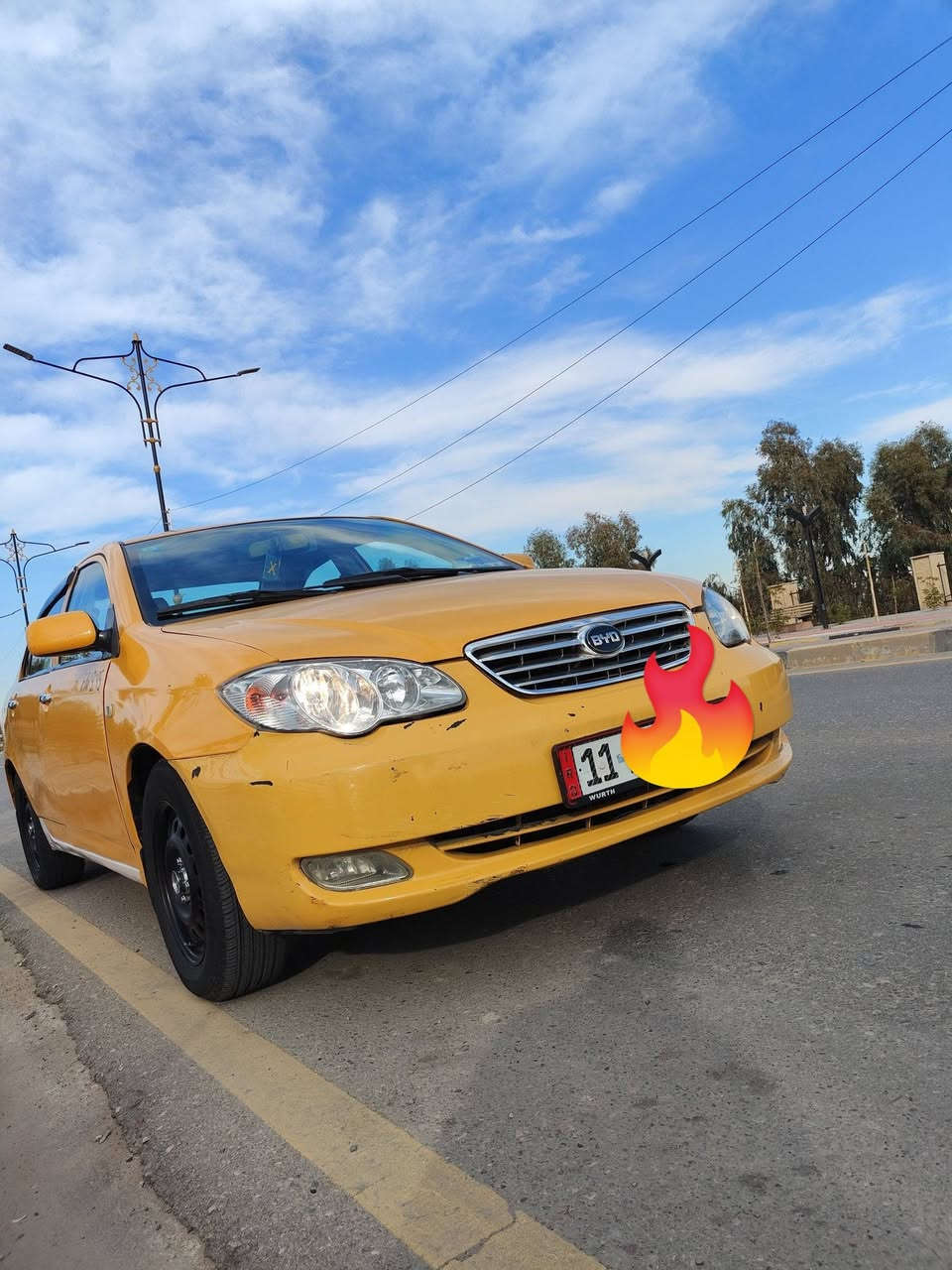 سيارة Byd  f3  تكسي للبيع موديل ٢٠١٢ تدفئة تبريد شغال رقم جديد اوربي هزة بيها  شرعي بالموصل تحويل مباشر مكينة وكير لانسر متسبوشي فول توماتيك غرامات وهيئة صفر واش يطلع عليها انا سداد السعر ٥٥ بيها مجال قليل


**إذا كنت صاحب هذا الإعلان وتريد حذفه لأي سبب، رجاءا أرسل رسالة إلى الدعم الفني**