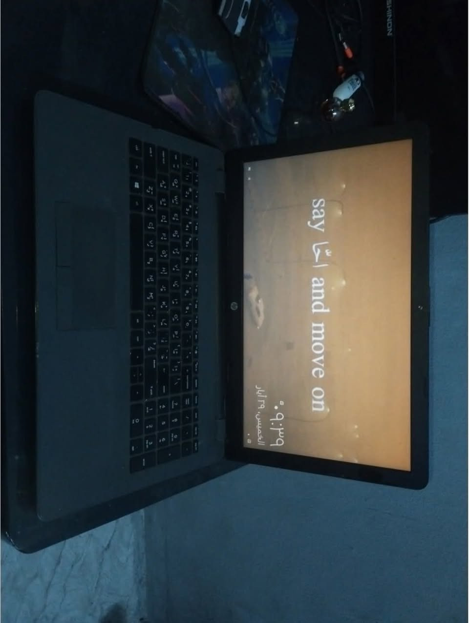 السلام عليكم ورحمة الله وبركاته 
لابتوب hp مواصفات
معالج core i3 الجيل السادس
رام 8
هارد ssd 256
كارت شاشه مدمج مع المعالج
شاشه full hd حجم 15
مشكلته الوحيده البطاريه تحتاج تبديل وتشتغل ع كهرباء 
الملحقات ماوس و باد ماوس شاحنه اصليه و جنطه
السعر 100 وبيها مجال للطيبين


**إذا كنت صاحب هذا الإعلان وتريد حذفه لأي سبب، رجاءا أرسل رسالة إلى الدعم الفني**