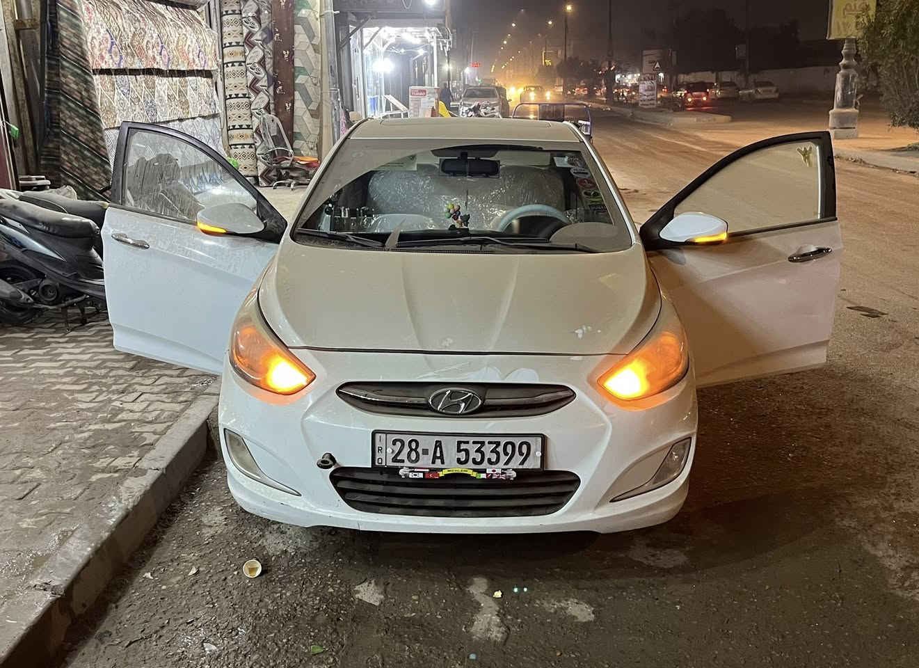 سلام عليكم   سياره اكسنت موديل 2015 سياره فول موصفات فتحه تحكم سترين سياره كفاله عامه من مكينا وكير وتبريد وكشرته سنويه ل 2030 سياره خير من الله مال جاي مكينا 1400 سعر 95 وبيه مجال قليل رقم***********
