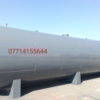 خزانات • سعة ٥٥ ألف • ماء كاز نفط