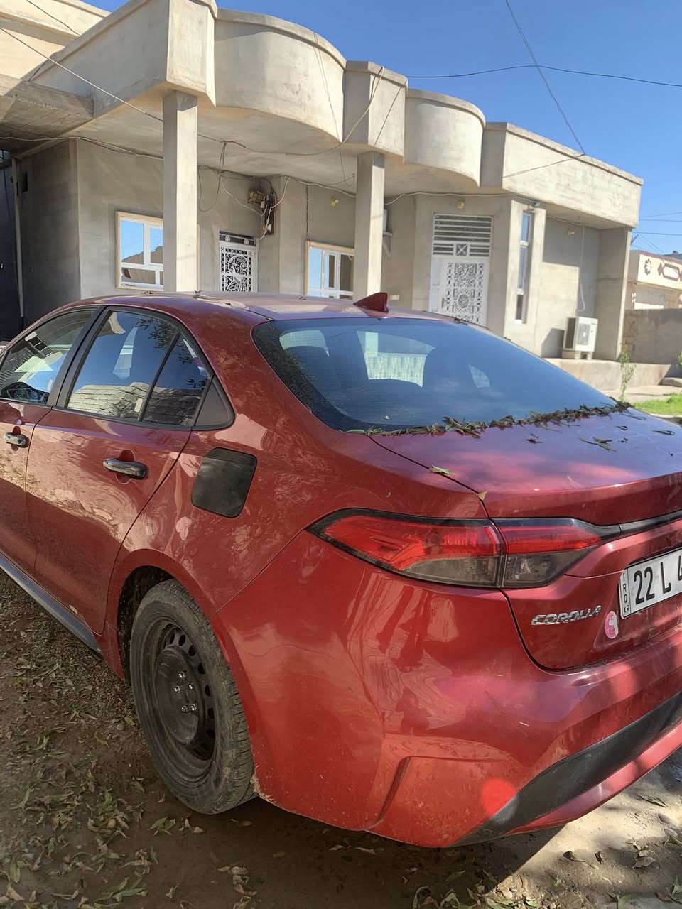 للبيع
كورلا 2020امريكي🇺🇸
رقم اربيل  
ضرر قطعتين بدون دواخل 
السعر 138💲 بيها مجال بسيط 
الاتصال***********
مكان السيارة 
صلاح الدين الشرقاط اسديره 
يرهم مراوس بالتيما موديل ٢٠وفوك
