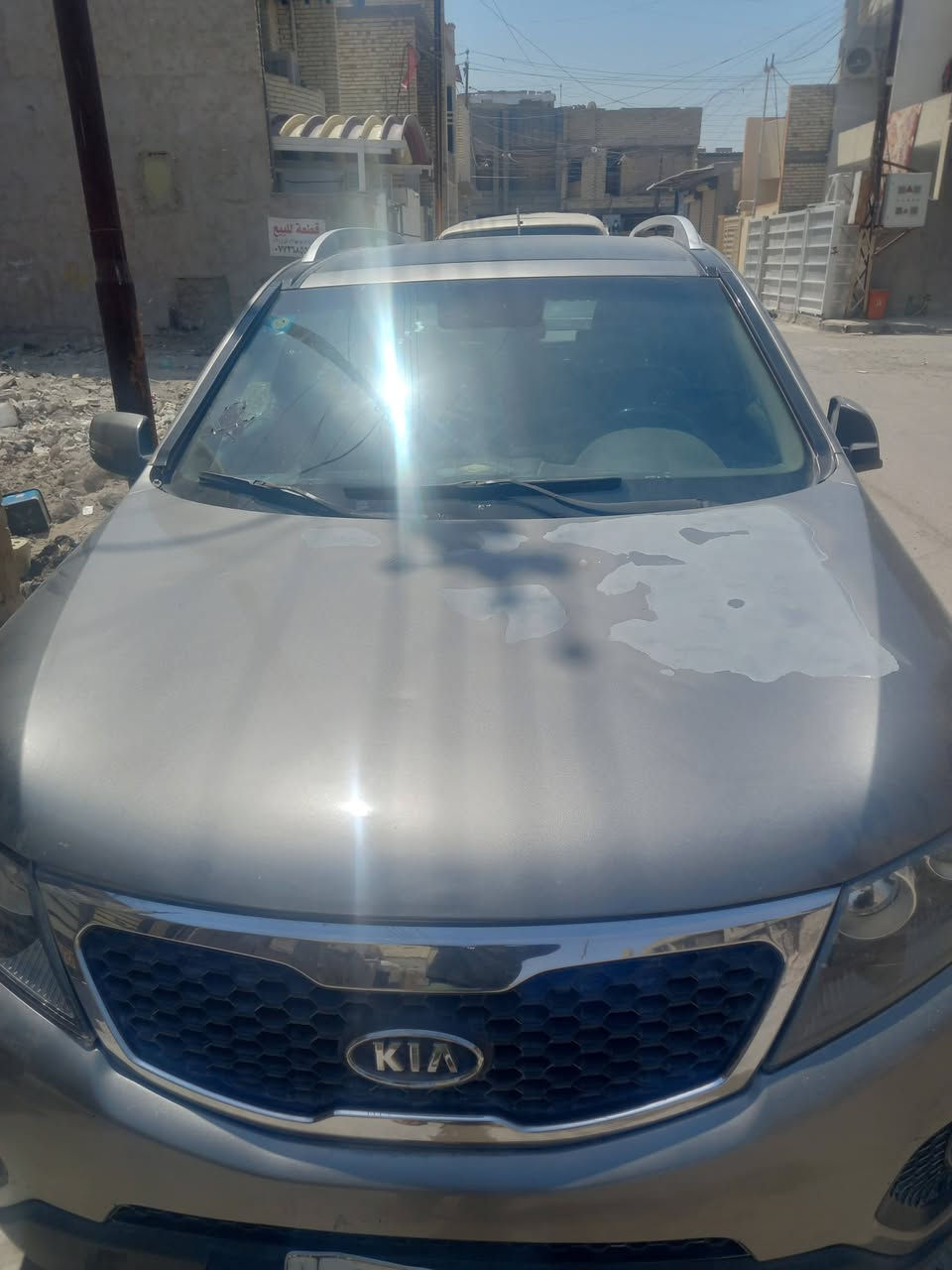 سلام عليكم. للبيع ولمراوس سورنتو گاز موديل 10 كامل المواصفات لمنتد بوناراما بصمه غرفه جلد بيهن تدفئه وتبريد سبعه راكب 3 قطع تبريد حادثها بخشم البدنه الاماميه اليمنى بدون تبديل مصبوغه عام بدون دواخل مكينه خيط تبخير گير صدر كهربائيات خير من الله طخم تاير رايدها 110$ وبيها مجال عنوان بغداد لعبيدي ***********
