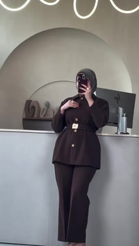 سوت قطعتين • مقاسات ٣٨-٤٨ • كيلوت عريض