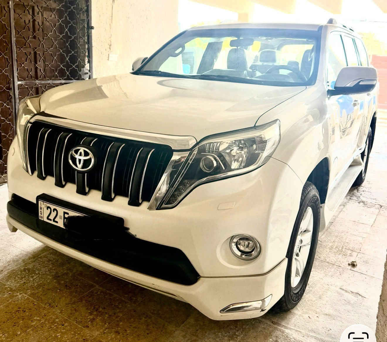 برادو 17 شركة ساز خليجي TXL
- السيارة فول مواصفات 
- محرك 6 حجم 4000
- فور ويل 
- فول بصمة معاها بصمتين 
- الداخل بيجي مقاعد كهربائية 
- فتحة سقف
السيارة مكفولة فقط شخط بسيط مال دراجة كد شبر 
العنوان بغداد حي الجهاد الضباط 
السعر 34
للاستفسار مهندس سرمد
 ***********
***********
