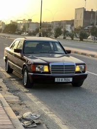 مرسيدس 300SE • موديل ١٩٨٩ • جلد بيج جديد