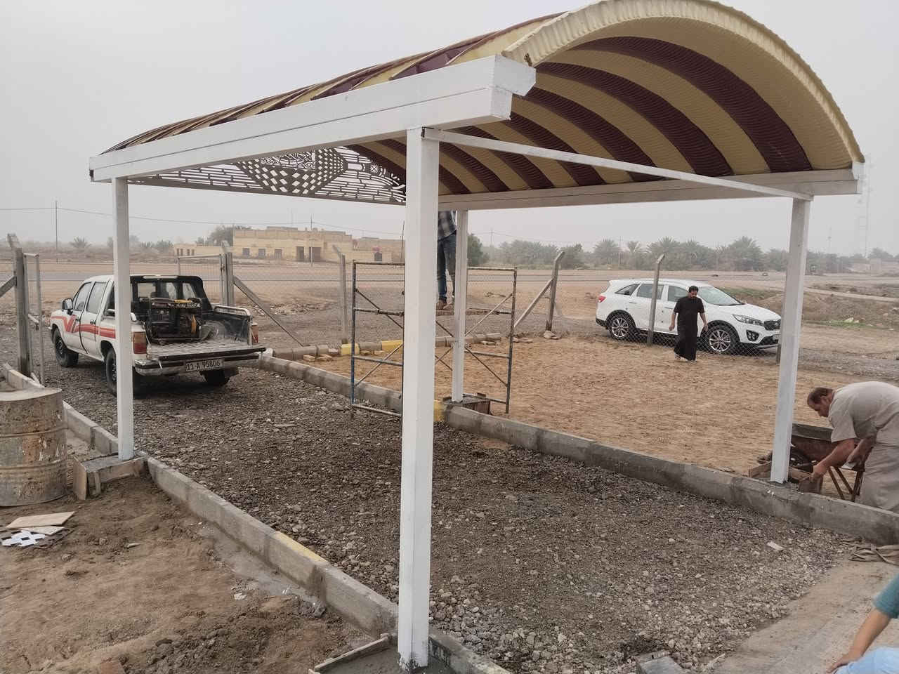 عمل سقايف الكيسبان بسعار مناسبه جدا جدا ***********// حدادة محمد عمل درجه اولى كافت  القياسات والجملونات الكيسبان بسعار مناسبه 🫡
