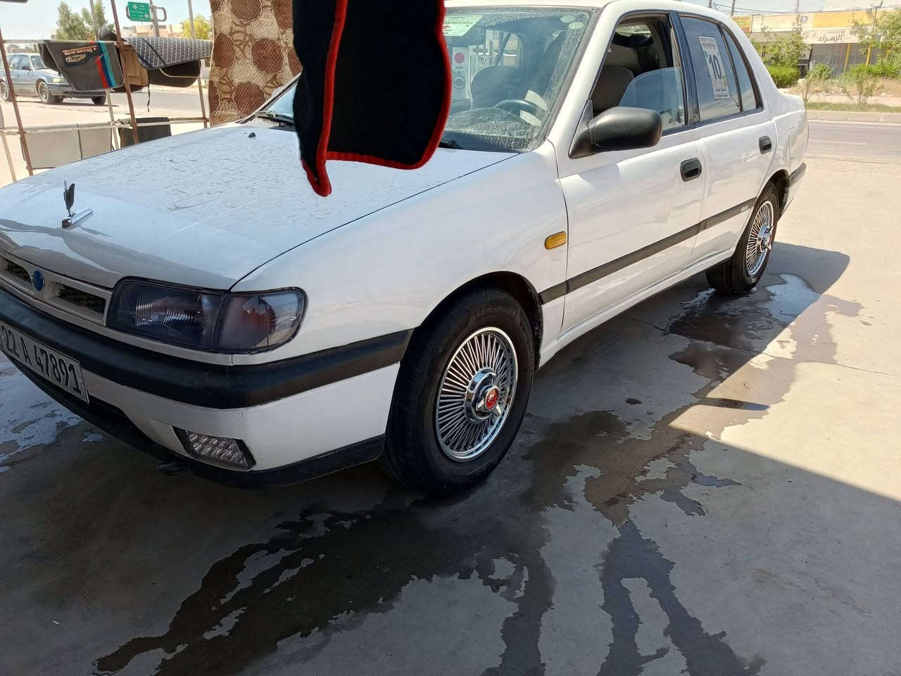 نيسان [سني1990]❄️تبريد
✅كير عادي 5نمر 

✅سياره لون مميز  ابيض 

صبغ احزام جماليه 

✅رقم اربيل دولي 

✅شرط تحويل مباشر 

✅✅سعر 46$

✅✅مراوس سيارات ارقام اربيل وسليمانيه فقط 

✅مكان كركوك حي دور دوميز[ الاتصال ***********]
