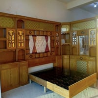 غرفة نوم صاج جديده بعدهه ما مستعمله اقل شهر السعر مليون و ١٠٠ وبيها مج...