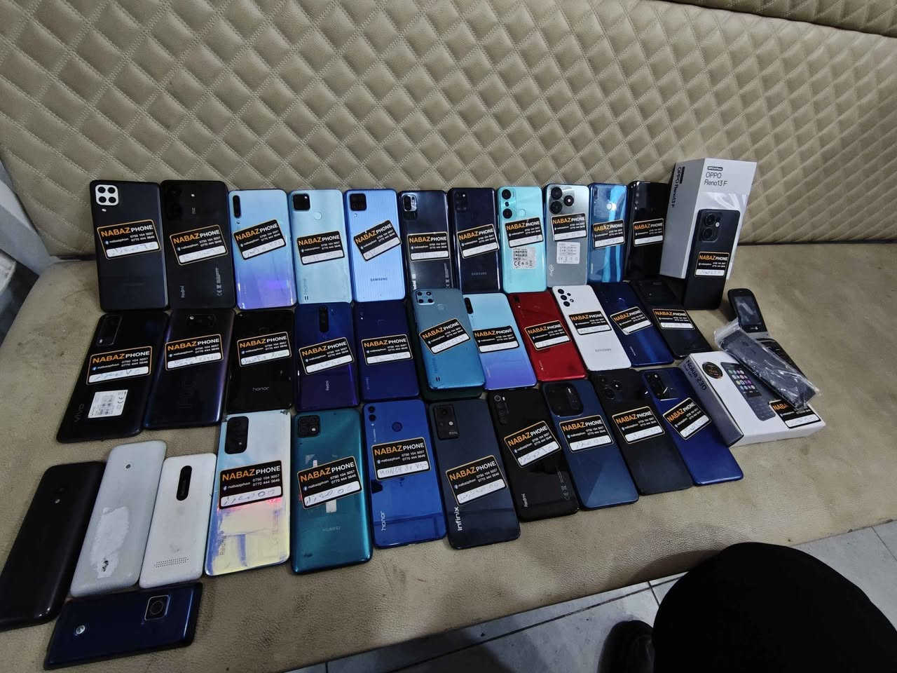 سڵاوتان لێبێت 🔸
35 موبایلی دەستی دووم بۆ هێناون  ، لە 15 هەزارەوە تا 245 هەزار  تێدایە 🔸 بۆ زانیاری و مۆدێل و نرخ  نامە بنێرە یان تەلەفۆن بکە لەخزمەتدام 🔸  مەجالی کۆمێنتم کەمە  💐

ناونیشان قەڵادزێ ، گەیاندنیش بە پێی گونجان 🚗

***********
*********** بشدار, السليمانية
