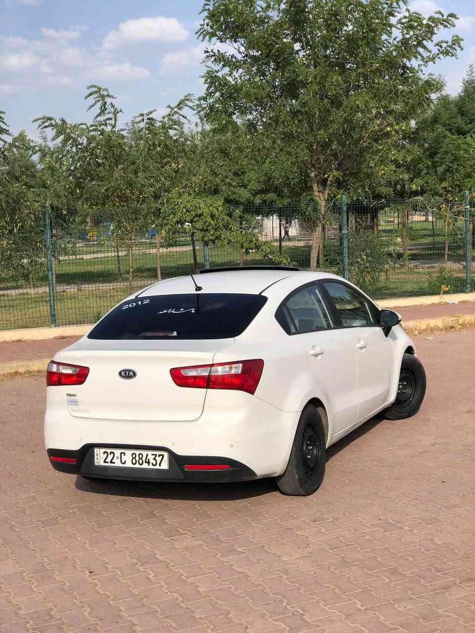 كيا ريو2012
بوياغ:جملغ بوياخه
بي داخلي
نرخ:89مجال 
مواصفات فول فول✅
👇🏻
سلايد
حساس
كاميره
ويل كب
جام كهربائي 

تحويل و وكاله به شه رته✅

گيرو مه كينه به شه رته✅

ناونيشان:ئاكري

☎️***********واتساب أربيل, العراق
