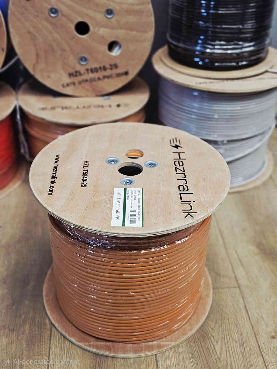 Hezrralink
كابل T5840 Hezrralink CAT7 نحاسي نقي بطول 305 متر، تم اختباره بواسطة Fluke، للاستخدام الداخلي، منخفض الدخان والهيدروجين، برتقالي:شركة لاينس فورت اربيل شارع سلطان المظفر 

وتس اب ***********
