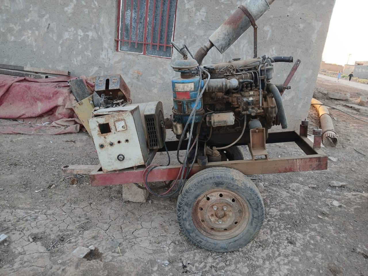 مولده للبيع محرك ياباني اربع بستم شرط الفحص راس التوليد 
24kv
ثري فيز للستفسار
***********
