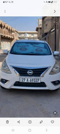 نيسان سني فيرسه مديل 2016 تحويل السعر 90 بيها مجال 07707393055