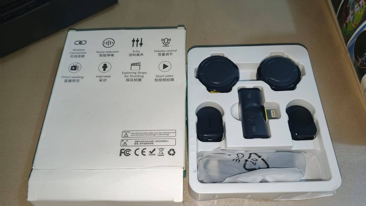 للبيع مجموعة أجهزة جديدة وتشغيلها ممتاز، وتشمل: 🎮
كيبورد ميكانيكي وماوس Gaming السعر 20

📱 زوم تلفون (موبايل) السعر 15

🎤 مايك تصوير احترافي السعر 25

🕹 جويستك PC4 السعر 15

🖱 ماوس كيمنك السعر 20

🎧 سماعة بلوتوث رأسية السعر 15

🔹 الأجهزة نظيفة وجديدة 

🔹 مناسبة للألعاب، التصوير، والبث

📞 للتواصل: *********** واتس اب
