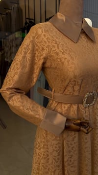 فستان كيبور بلمسه مميزه 👸 مبطن كامل الخامه بارده  قياسات (٣٨-٤٠-٤٢-٤٤-...