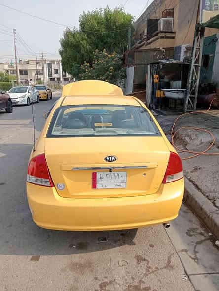 سلام عليكم كيا سبكترا موديل 2007 رقم جديد هزة جديده مصفره هيئه وغرامات مكينه كير تبريد خير من الله صدر بحالها جيده السعر 74$ عنواني بغداد حي الجهاد رقمي ***********
