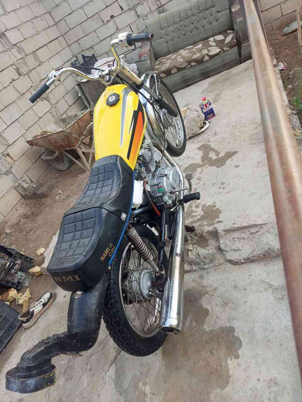 سلام عليكم ايراني البيع ادوات سعر 475بيه مجال محرك  انتنس  لا صوت لا تبخير دراجه ما بيها اي نقص ***********
