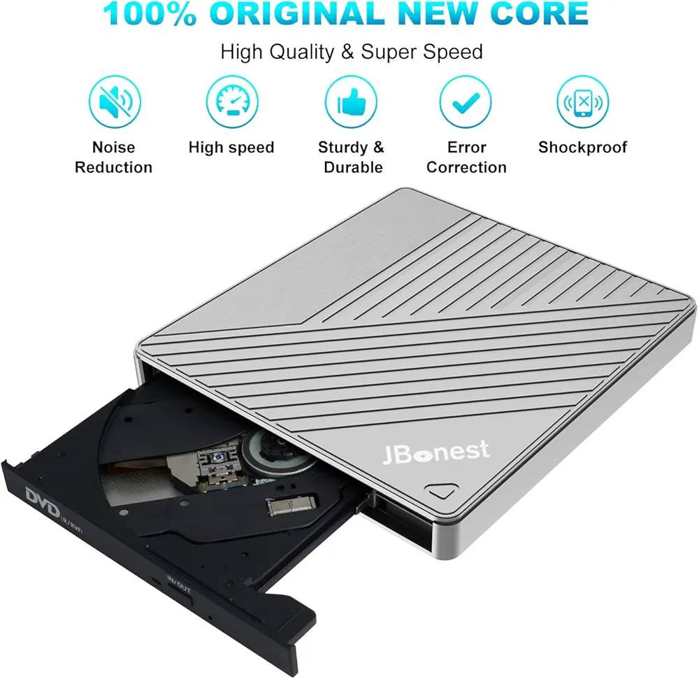 محرك أقراص CD/DVD خارجي بمنفذ USB 3.0 من النوع C، مزود بقارئ بطاقات SD/TF، ​​ناسخ بيانات محمول، نقل بيانات سريع لأجهزة الكمبيوتر المحمولة والمكتبية، وأجهزة MacBook، وأنظمة التشغيل Windows 11/10/8/7/XP وLinux وMac OS وVista.


**إذا كنت صاحب هذا الإعلان وتريد حذفه لأي سبب، رجاءا أرسل رسالة إلى الدعم الفني**