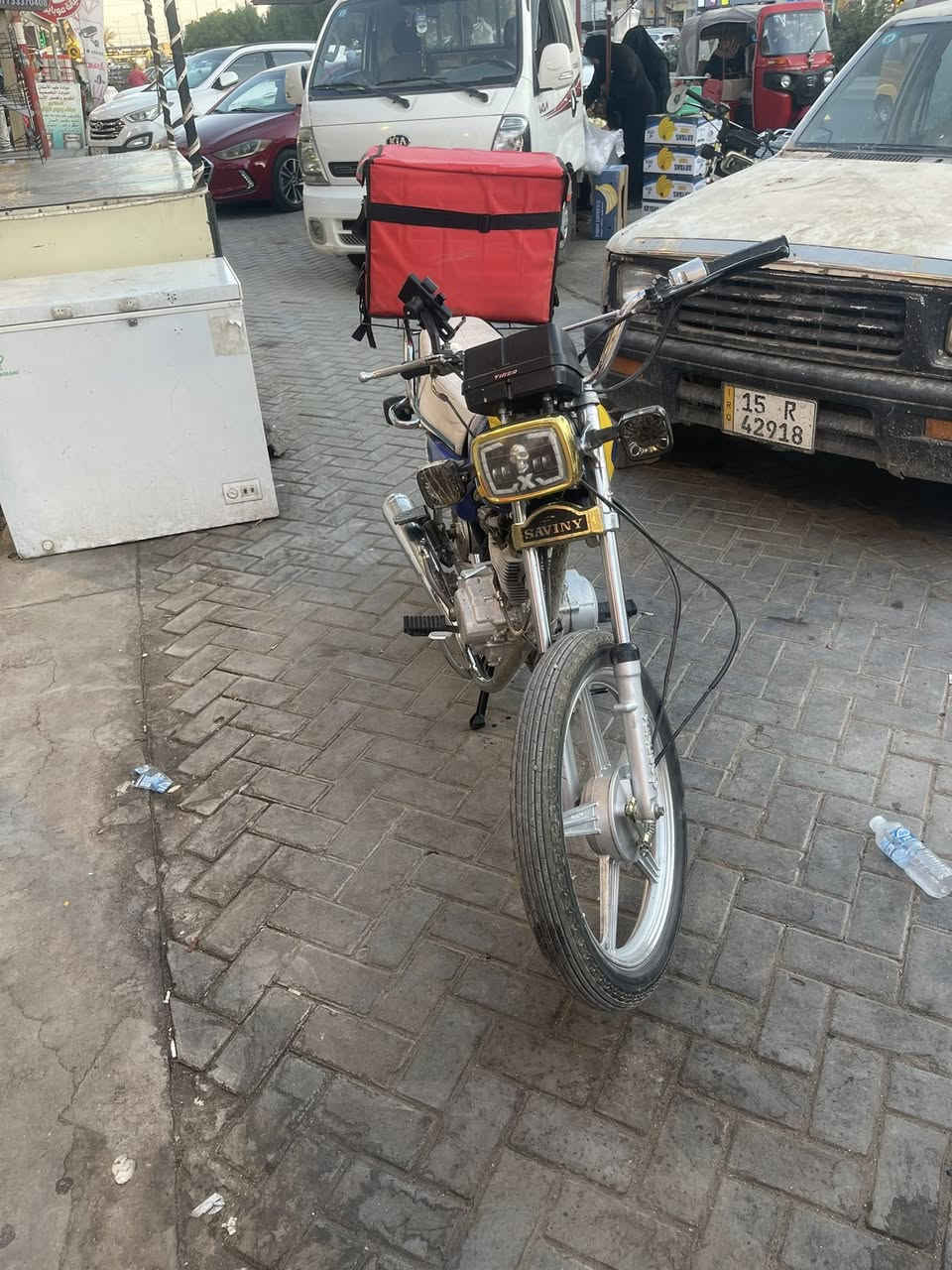 ايراني موديل ٢٣ دراجة تخبل وخير من الله نقصهة جاملغ امامي فقط دراجة مرتبه رايدهة ٤٥٠ وبيهة مجال رقمي واتساب ***********

