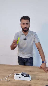 شحاذ كهربائي • شحن USB • ٨٠٠٠ دورة