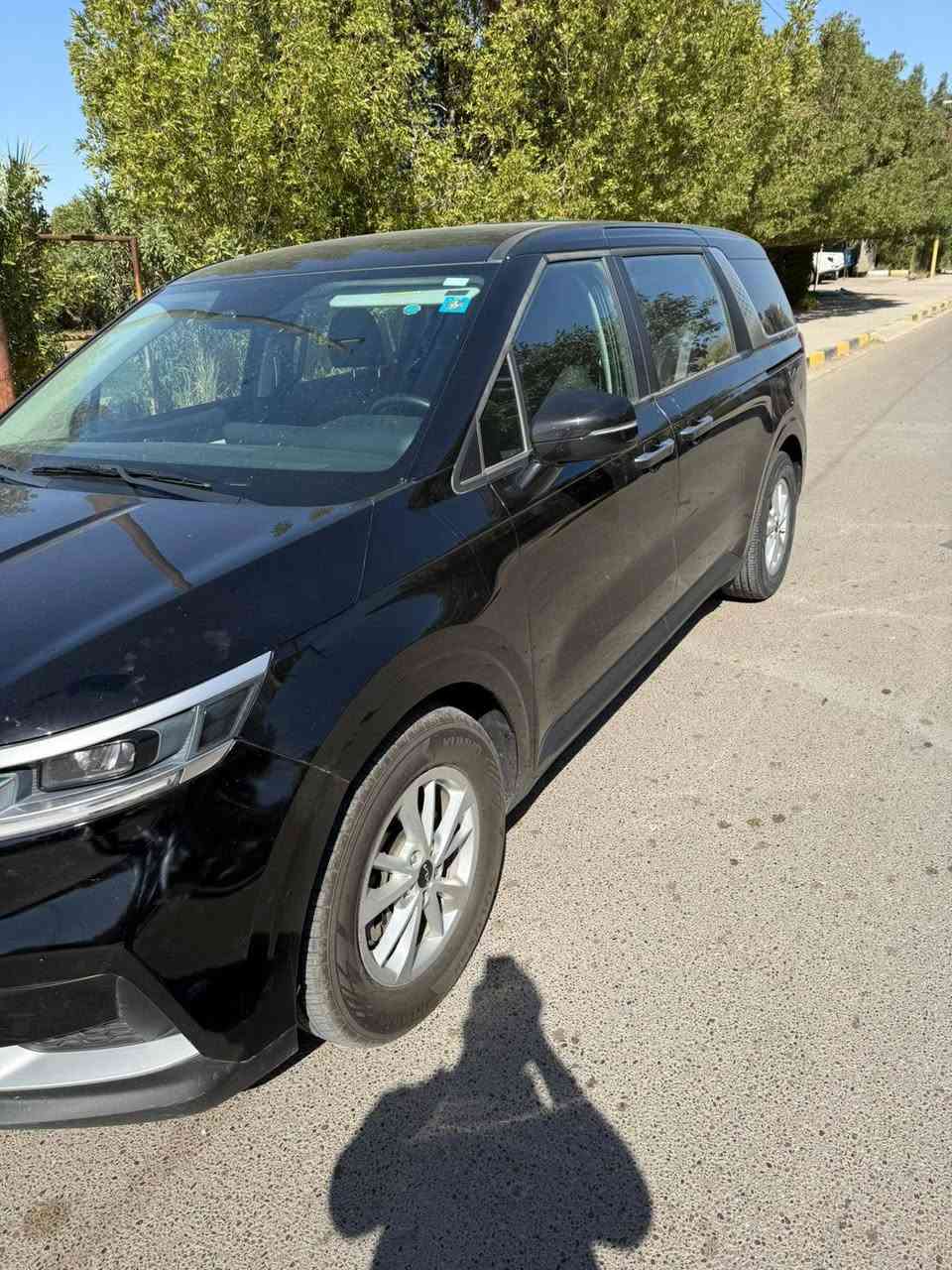 كيا كرنفال موديل 24 lx
محرك ٣٥٠٠  v6
ماشيه ٥٠ الف 
السياره كلين بيها بس شويه تكحيل بقبغ الجنطه والجاملغ 
صور الحادث مع المنشور 
السعر ٢٥٥ 
للاستفسار ***********
