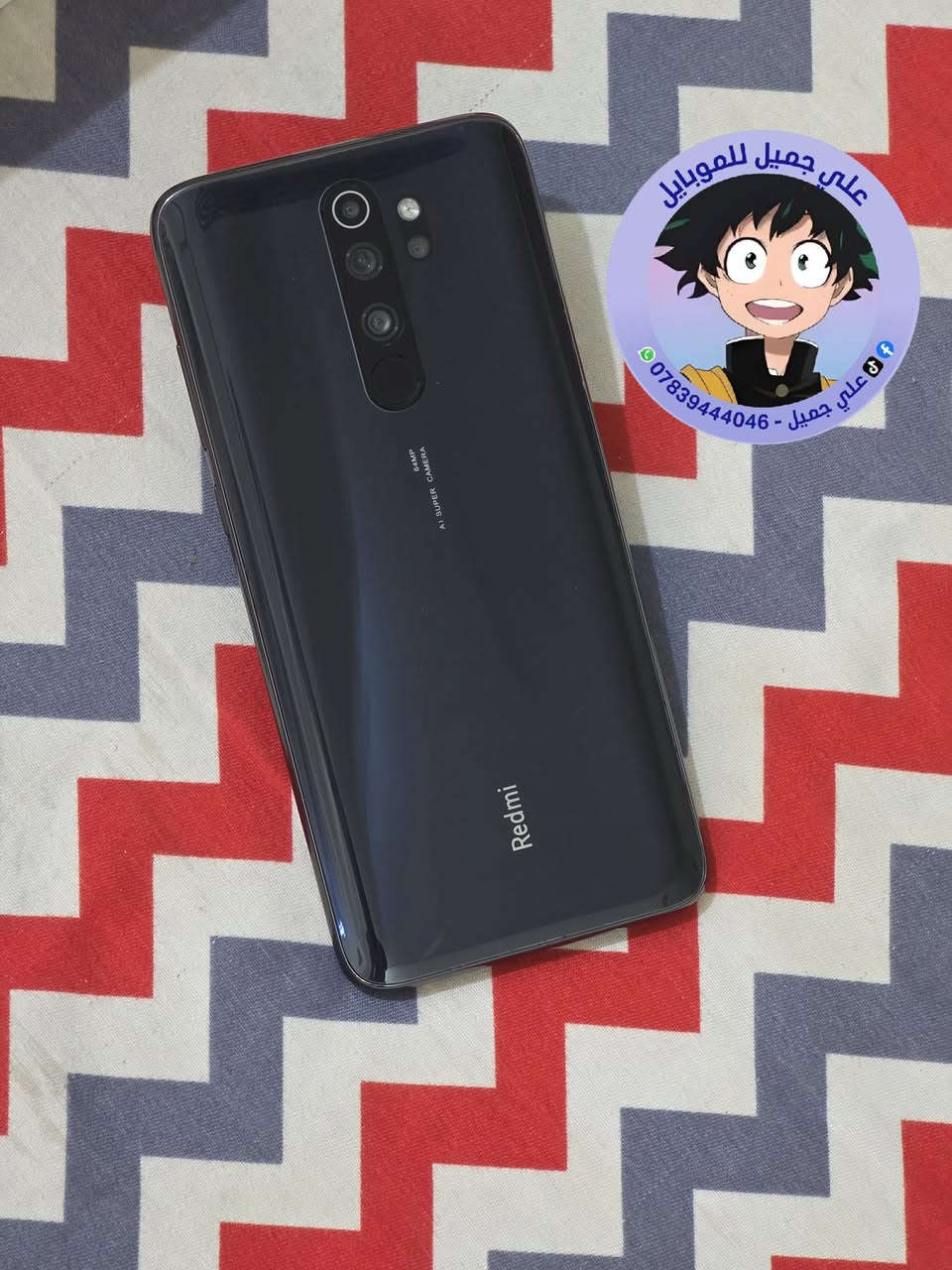 ☎️ واتساب 📞 !!! ***********
🌕 مستخدم 🌕            ✋🏽 اصلي شرط ✋🏽         

للبيع / موبايل ريدمي نوت 8 برو 
ذاكره /  128  ::  رام / 8
الموبايل حاله حال الجديد 
بوبجي 🤖 / 60 فريم 
ملحقاته / شاحنه + كارتون + حافظه 
 
      🛑 السعر  🔥 ///     118       فقط  

🚙 التوصيل مجاني لجميع محافظات العراق 🚙
