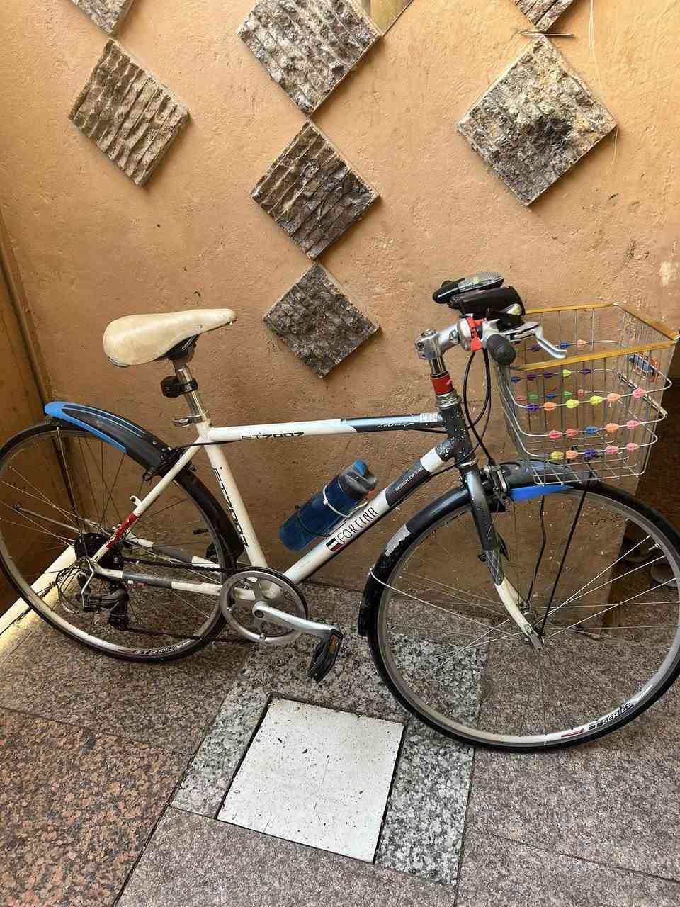 السلام عليكم بيسكل رياضي كامل مستعمل شي قليل ما ناقصه اي شي السعر 100 وبي مجال مكاني كربلاء حي العباس شراي تصل ***********
