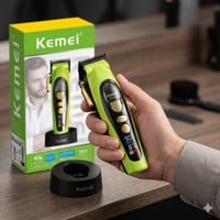 مكينة كيمي • مكينة تدريج • Kemei • ادوات حلاقة • مكينة حلاقة • شفرة حل...