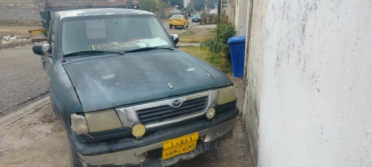 سلام عليكم.مكلف بنشر
سياره بيك ام
نوع مازده
موديل 1991
كير محرك جدد
مكان السياره قضاء الحويجة 
#سعرها25$
#وبيها_مجال
#رقم_صاحب_السياره***********
