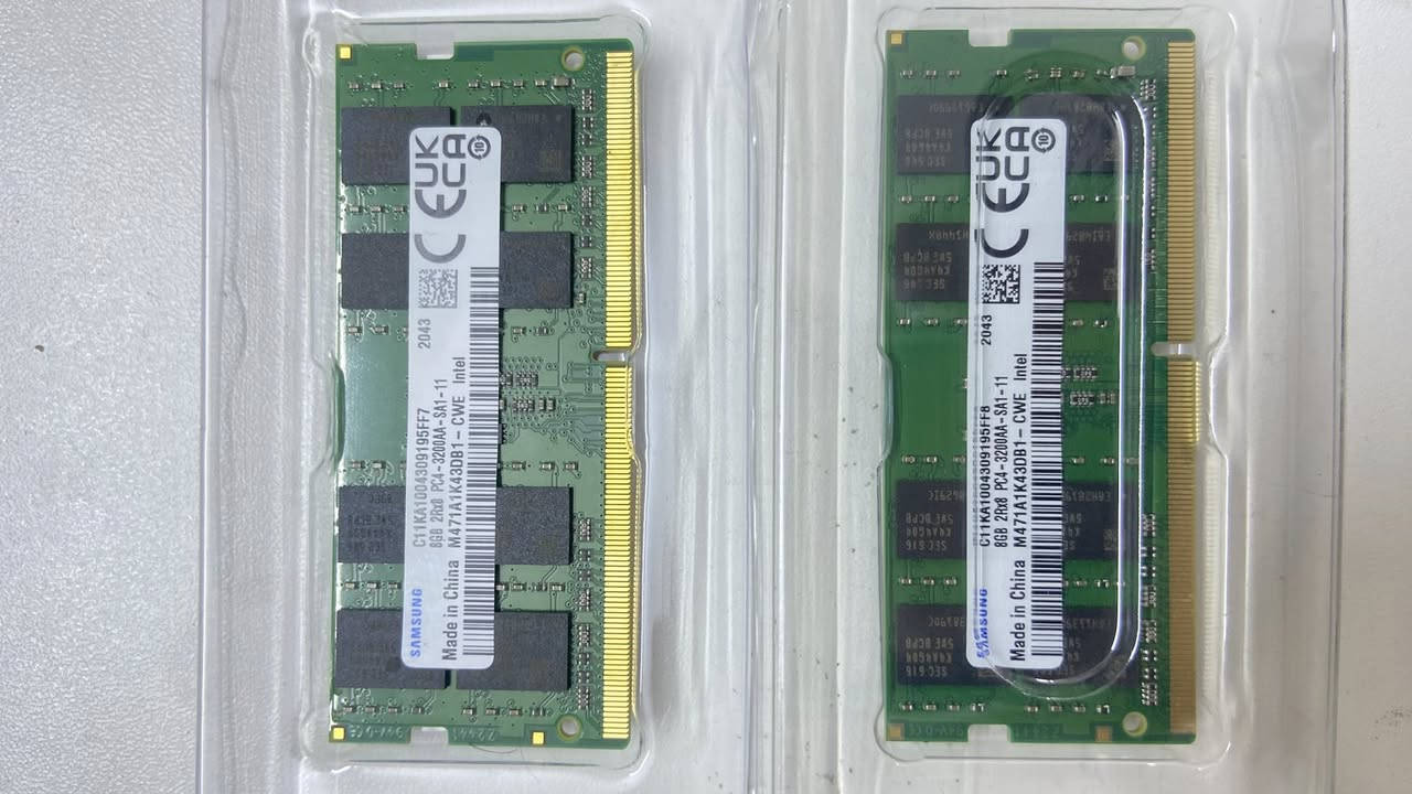 من رخصة الادمنية 
رامات لابتوب سامسونگ 💙
16GB (2*8) 3200MHZ
السعر : 25 الف 
العنوان : بغداد - الزعفرانية - نهاية الاربع شوارع 
عندي توصيل لكل مكان 
للتواصل : *********** واتساب وخط
