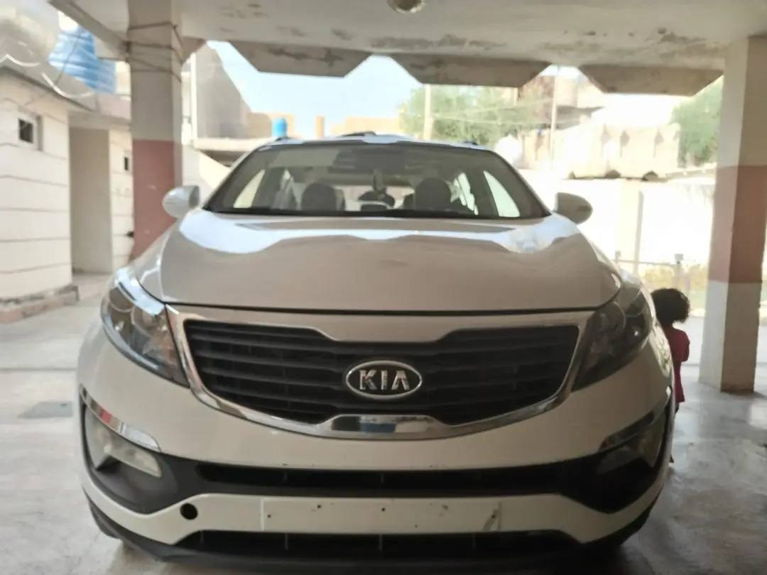 سيارة سبورتج موديل 2011 خليجي لون ابيض رقم بغداد باسمي بنوراما السعر 135 ‏‪***********
