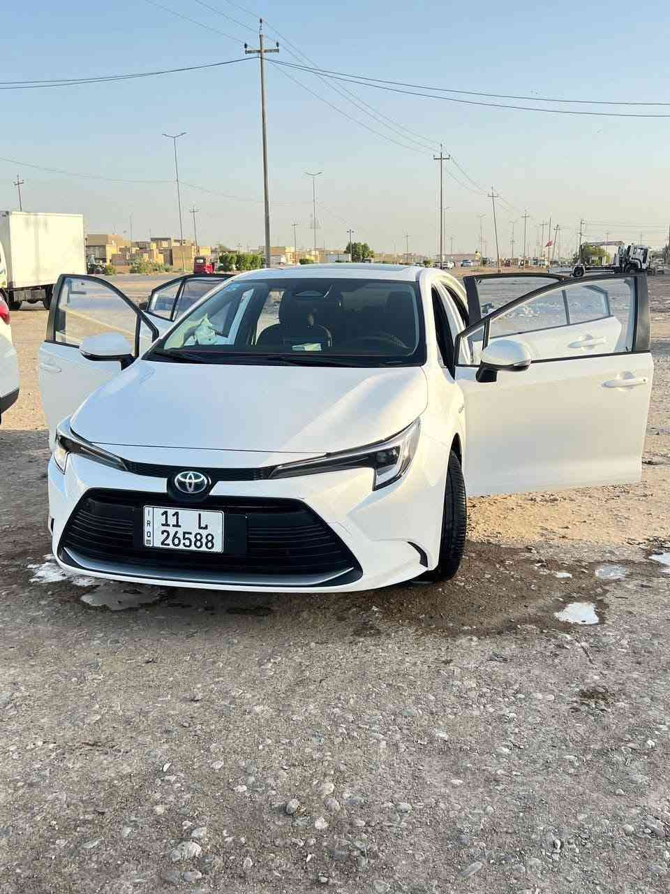 كورلا  هايبرد2023خليجي
كفاله عامه 
بيع فقط
محرك 1800
رقم بغداد باسمي 
ماشيه 57 لف قابله للزياده
فول مواصفات 
بصمه تشغيل 
بصمه ابواب 
دخول ذكي 
مانع تصادم
رادار امامي 
تبريد قطعتين ثلج
تخم تاير
شاشه+كامره بلادي
السعر 140ورقه
العنوان: واسط
الرقم للتواصل :
***********
او مراسله على الخاص
