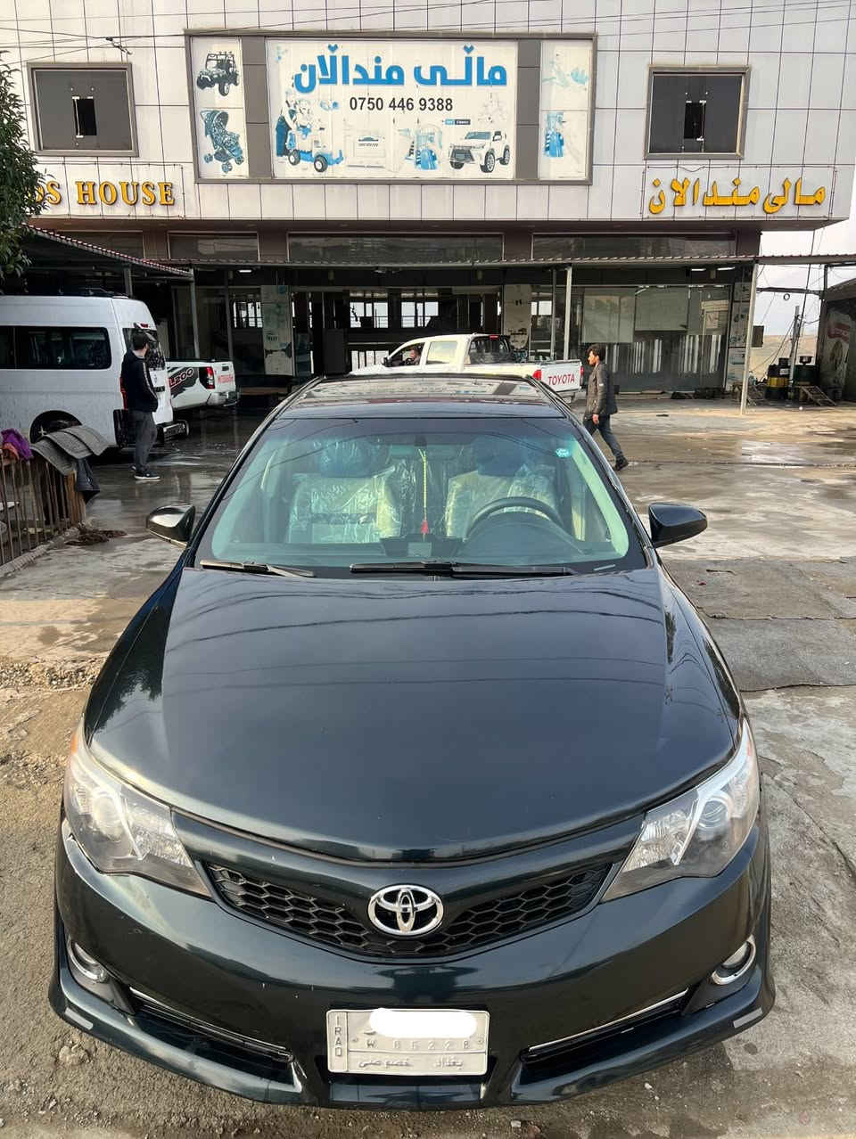 تويوتا كامري موديل 2012  رقم بغداد سةنةوي پلاستيك ئةوليات غرام پاكانة بةشةرت فول مواسةفات تةنها سيلات نية. 100 رويشتووة سي پارجة بوياغة بي داخلي پشو پشتي كةپسة 90$معامةلة    گورينةوةش دةكةم  
***********
