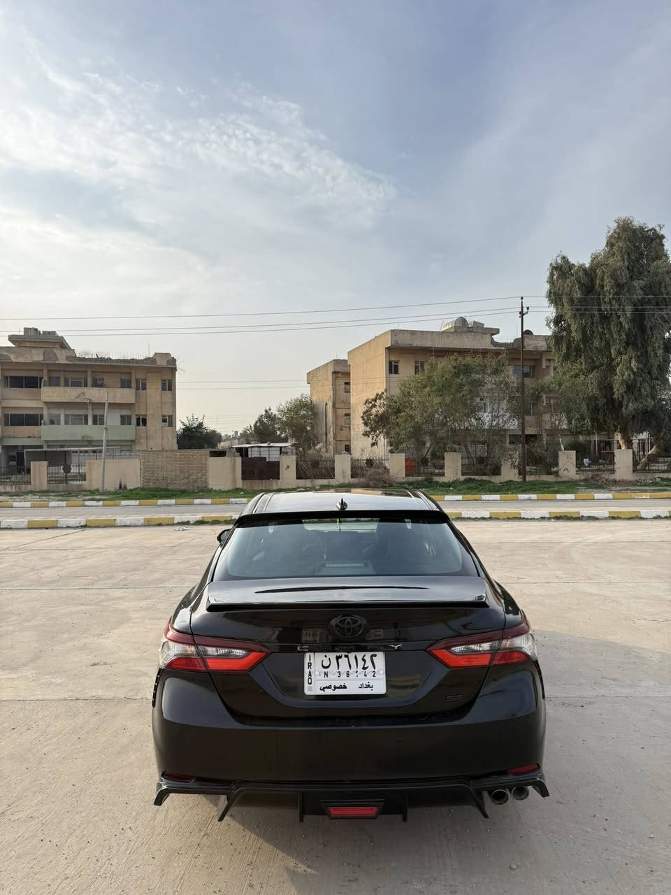 سلام عليكم
كامري موديل 2022

لون اسود 

رقم بغداد 

موصفات SE

شاشه 

رادار سرعه 

كشنات جلد 

محرك وكير بلادي 

بجم كبس 

سياره ماشيه 38الف كيلو 

ضرر تبديل جنطه تعديل بارد جاملغ الايمن وأيسر 10سم 

مكان سياره كركوك 

السعر خاص 

***********

