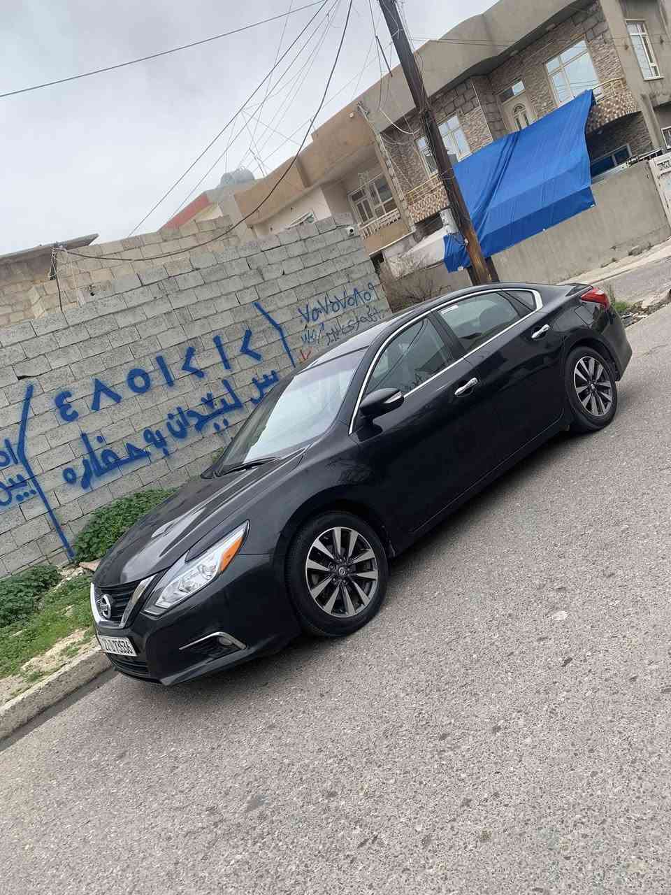Nissan Altima 2017 SV plus
السعر : 127 ورقة

فول الفول .. سقف سلايد..قطعتين تبريد .. كشنات وستيرن تدفئة .. رادارات جانبية .. ويل كب .. وباقي المواصفات معروفة 

ضررهه واضح بالصور .. بونيد مبدل ومصبوغ 

وبالعراق جامرلغ وباب كلير .. جهة السكن.. 

بدون اي ايرباك (كامل بلادي).. بدون اي دواخل

كير ومكينة شرط الفحص 

شرط الوكالة والتحويل

مكانهه داخل اربيل

تلفون : ***********
