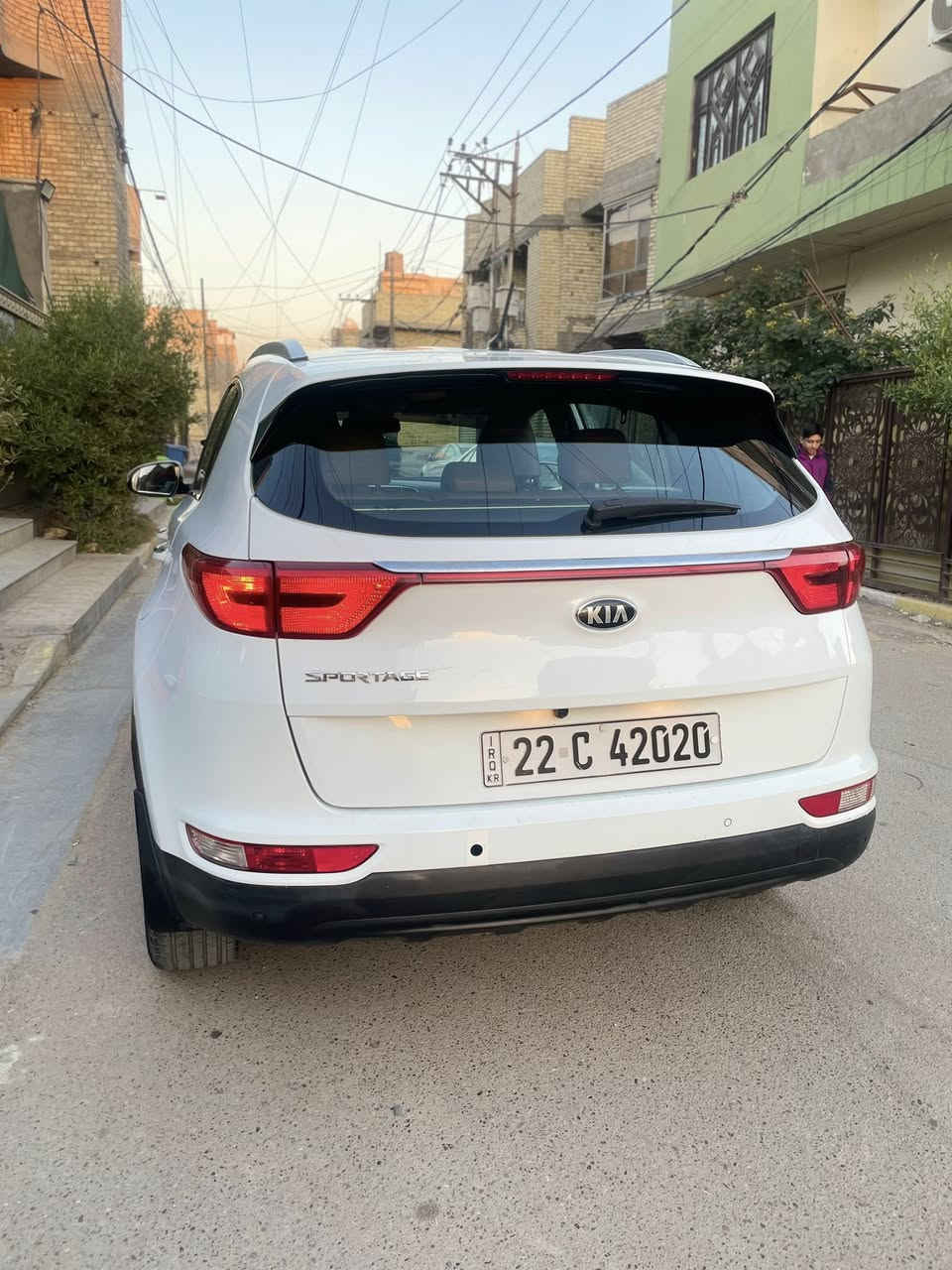 السلام عليكم  كيا سبورتج مديل 2017 . خليجي ماشية 115 الف رقم مميز دولي جديد اربيل مواصفات  محرك ٢٠٠٠ دوش  شاشة  كامرة دوارة تحكم ستيرن تبريد قطعتين هند ابريك بل رجل اشارة بل مري وشفط المري شاشة اعطال  ثلاثة انضمة قيادة  داخل  عسلي  كشاف امامي وخلفي سويجات شركه عدد2ويل كب 19 حساس امامي وخلفي زراك لايت بوضع الشركه حداديه فقط طخة دراجة من الجهة اليمنى موضحة بالصور
مكاني بغداد الغزالية السعر 178 وبيها مجال حك الجيه 
***********
