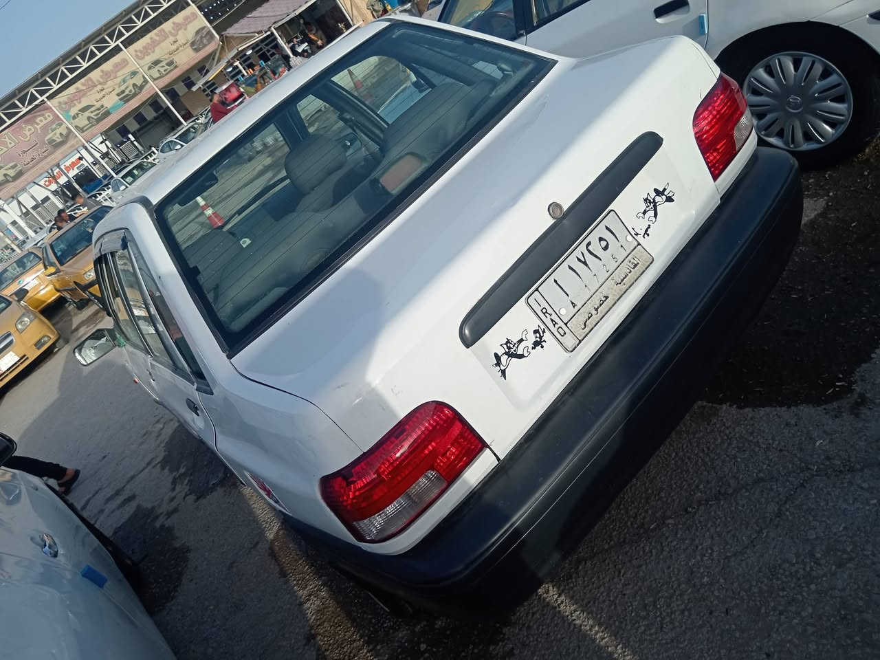 السلام عليكم سايبه 2012 كير ومحرك وحداديه خير من الله السياره بيهه بس بنيد السعر 30 وعليهه غرامه 400 الف ينكطعن من سعر السياره نصبتهه كلش حلوه مكاني نجف ***********
