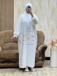 عباية صلاة • دونتيل • مقاسات L-5XL