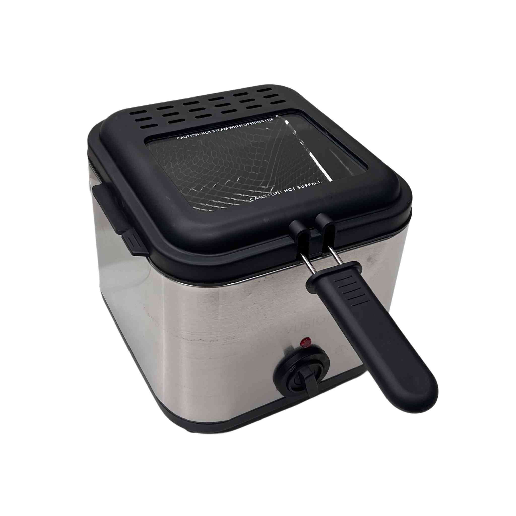 قلاية كهربائية متعددة الاستخدام – Multifunction Fryer سعة 2.5 لتر
قلاية كهربائية عملية مصممة للقلي اليومي، مناسبة للاستخدام المنزلي وتحضير أصناف متعددة بسهولة.

• تصميم قلاية كهربائية متعددة الاستخدام

• سلة قلي معدنية مع مقبض لسهولة رفع الطعام

• مناسبة لقلي البطاطس، الدجاج، النقانق، الخبز، الخضروات والمأكولات البحرية

• حجم مناسب للمطابخ المنزلية والاستخدام اليومي

• تشغيل كهربائي بقدرة واضحة ومناسبة للقلي

• غطاء علوي

المواصفات:
• السعة: 2.5 لتر
• القدرة الكهربائية: 1000 واط
• الجهد الكهربائي: 220V
• التردد: 50Hz
• الوزن الصافي: 1.9 كغم
• الوزن الإجمالي: 2.0 كغم

محتويات العلبة:
• قلاية كهربائية متعددة الاستخدام
• سلة قلي معدنية
• غطاء القلاية (مرفق مع الجهاز)


**إذا كنت صاحب هذا الإعلان وتريد حذفه لأي سبب، رجاءا أرسل رسالة إلى الدعم الفني**